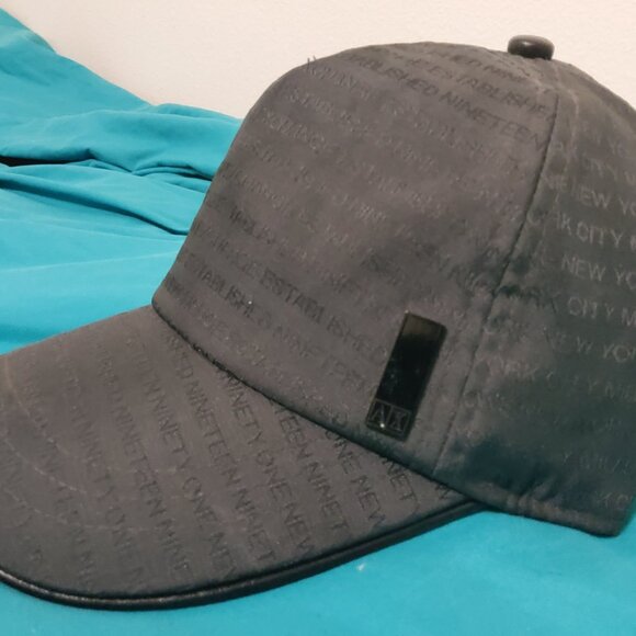 Armani Exchange Allover Printed Logo Hat - Picture 3 of 9